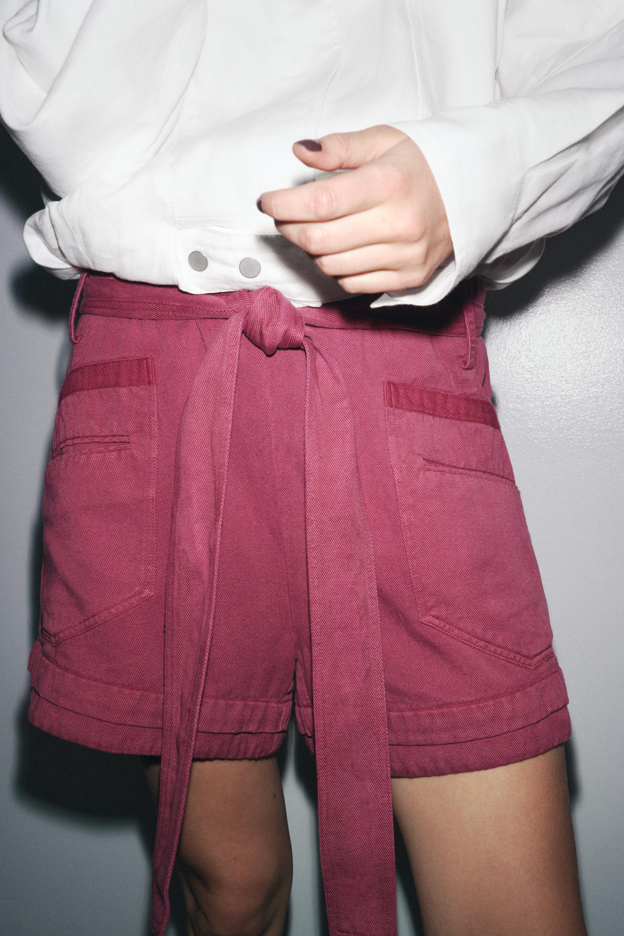 SHORT FLUIDE CEINTURE ZW COLLECTION