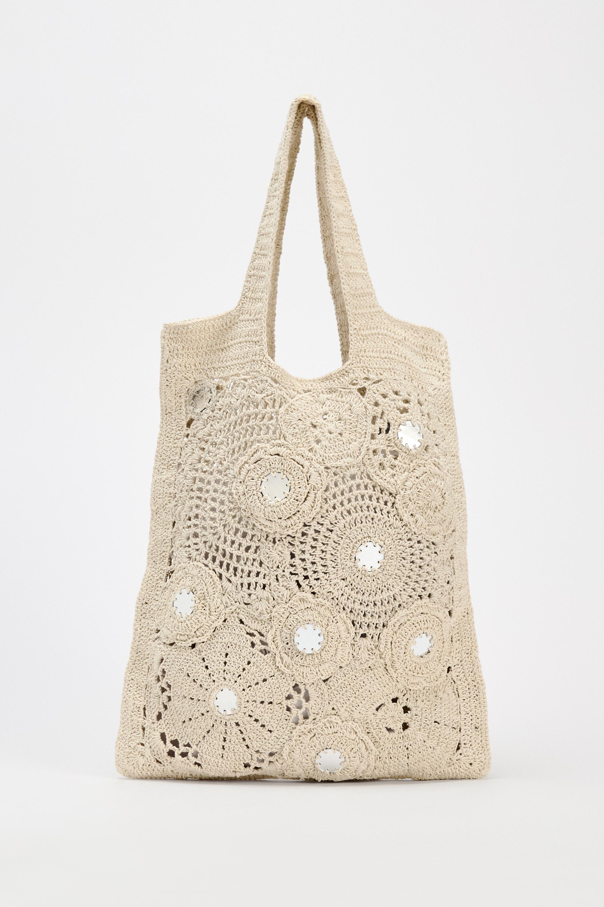 WOVEN SHOPPER BAG