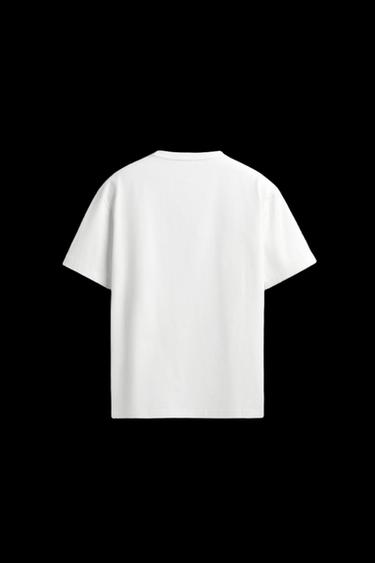BASIC MEDIUM WEIGHT T-SHIRT /02 - White by Zara