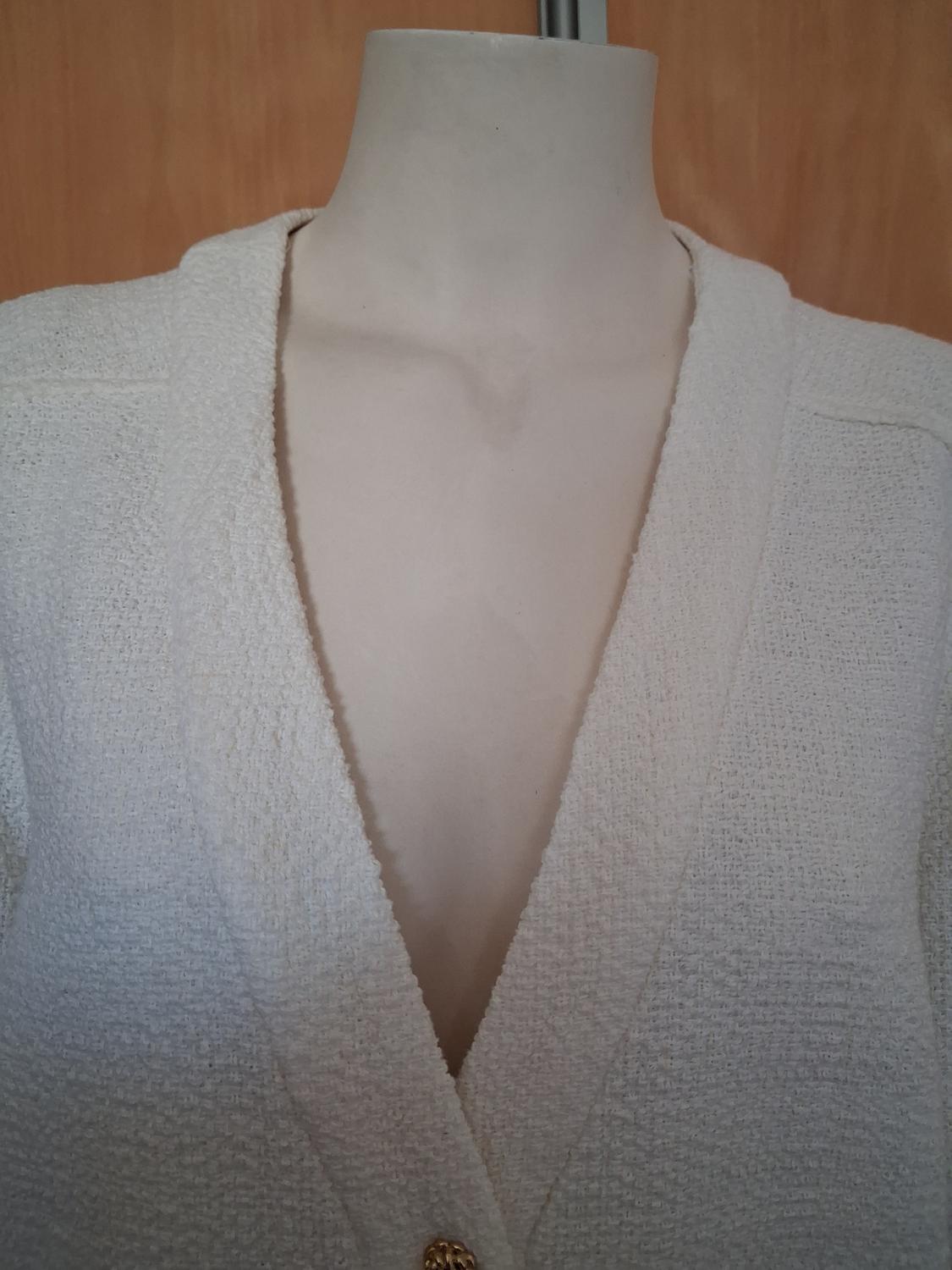 TEXTURED CARDIGAN DRESS - Image 3