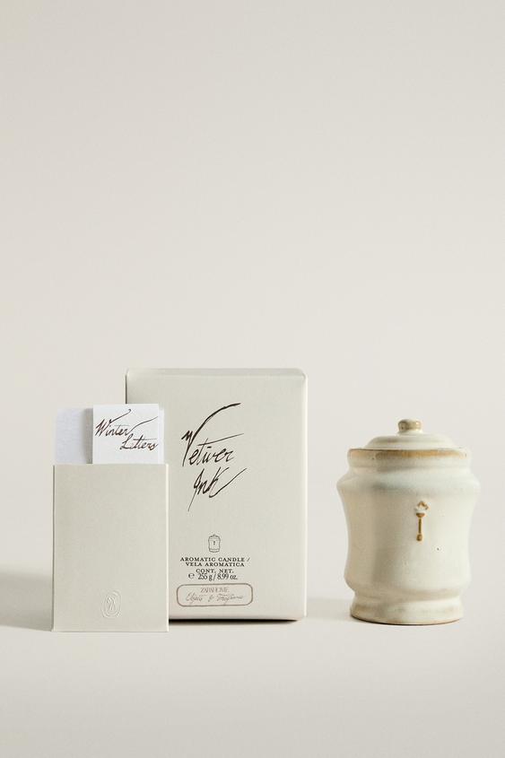 Zaras (225 G) DOFTLJUS VETIVER INK - Mossgrön - Bild 0