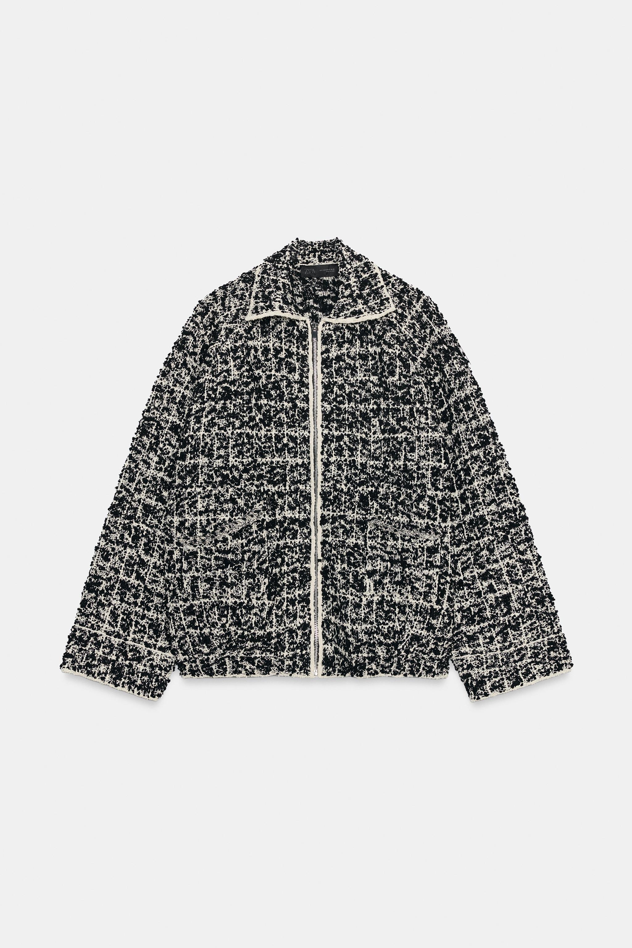 STRUCTURED CARDIGAN