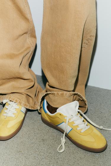 ZAPATILLAS DEPORTIVAS COLORES - Amarillo de Zara