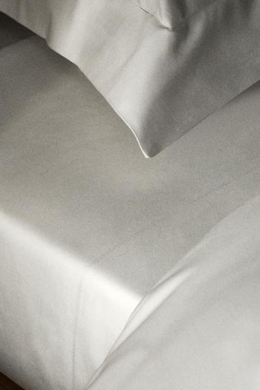 DRAP PLAT SATIN FESTON (300 FILS) - Blanc de Zara - Image 5