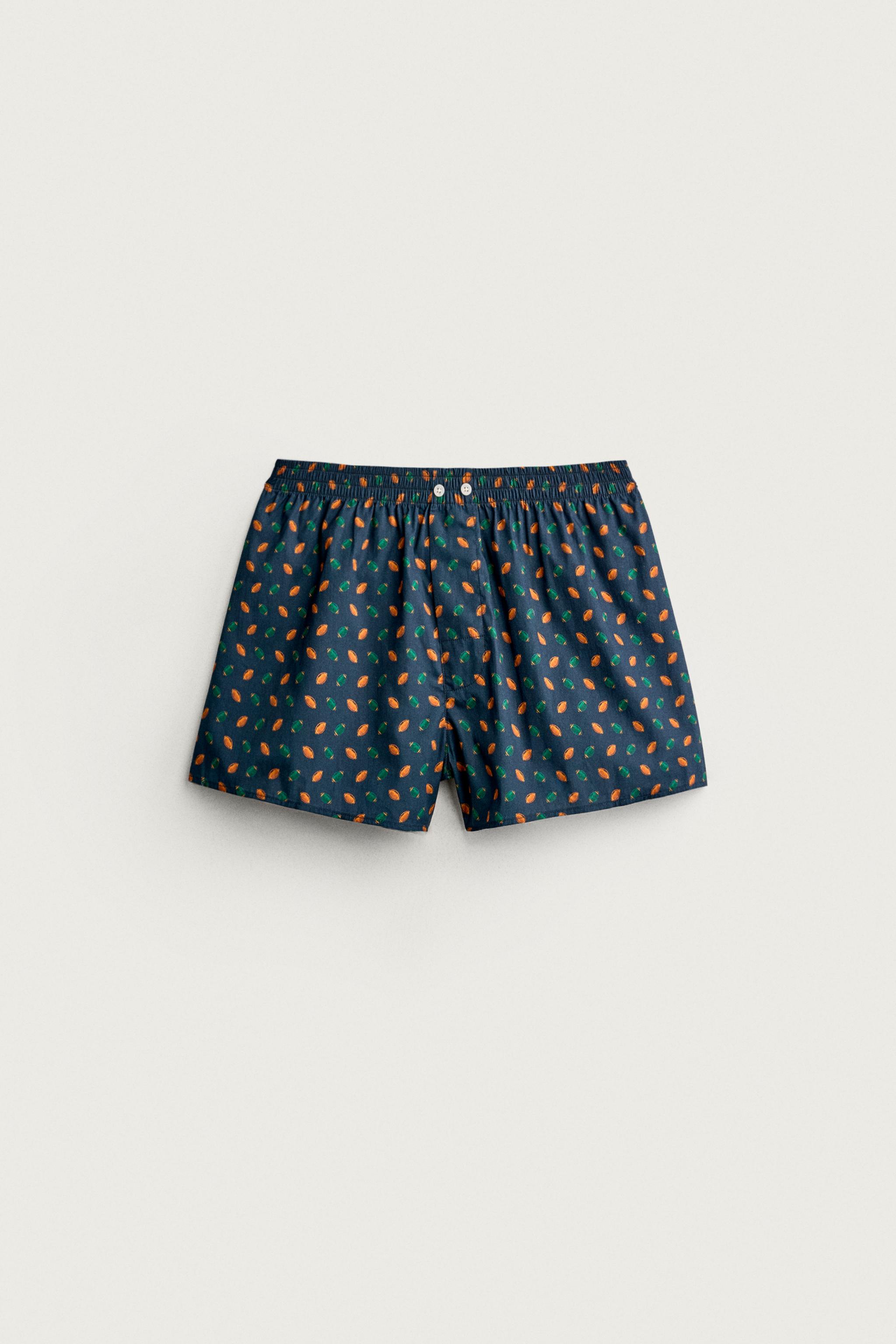 LOT DE 2 BOXERS EN POPELINE ASSOCIÉS