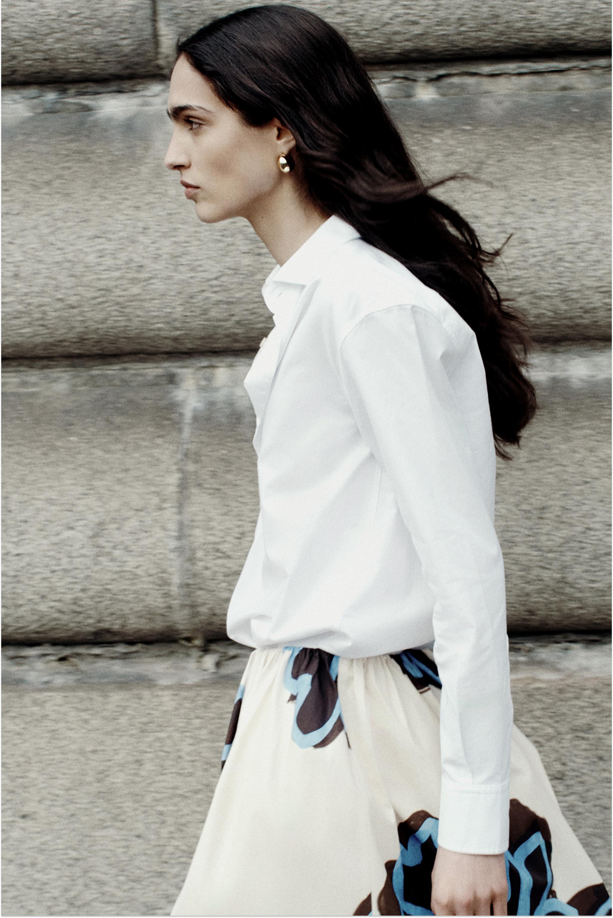 ZW COLLECTION OXFORD SHIRT - White | ZARA United States