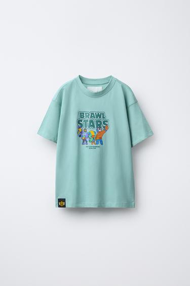 Zaras T-SHIRT MED TRYCK, BRAWL STARS © SUPERCELL OY - Blåa färger
