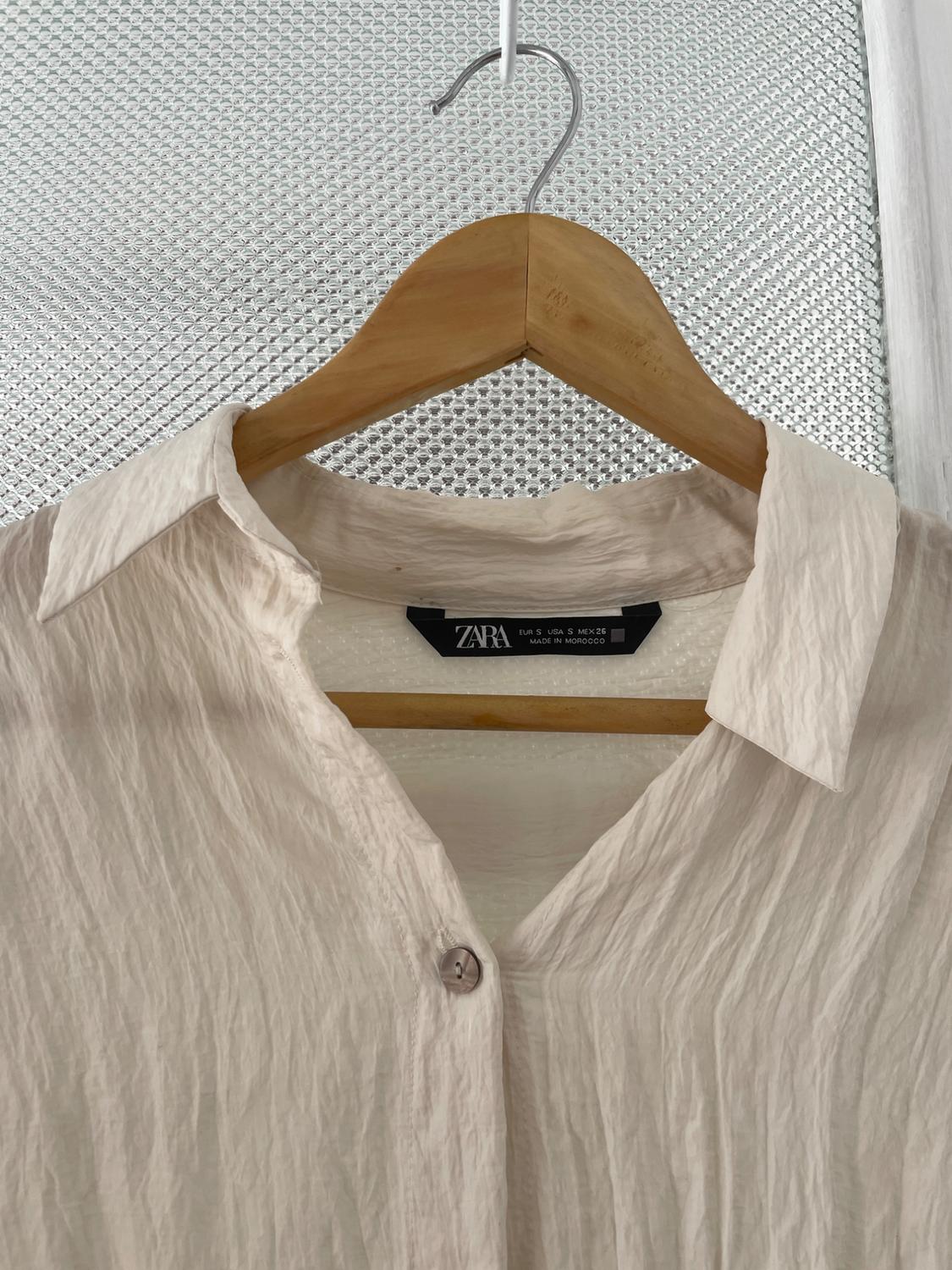 OVERSIZE CREASED-EFFECT SHIRT - Image 3