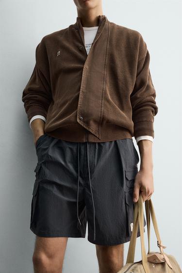 TECHNICAL CARGO BERMUDA SHORTS X SR_A - Blue / Grey by Zara - Image 4