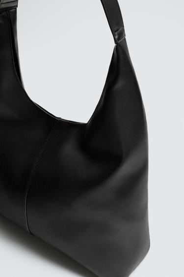 PLAIN TOTE BAG - Black by Zara - Image 2