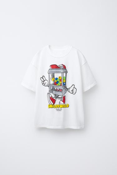 Zara SMILEYWORLD ® 印花 T 恤 - 白色