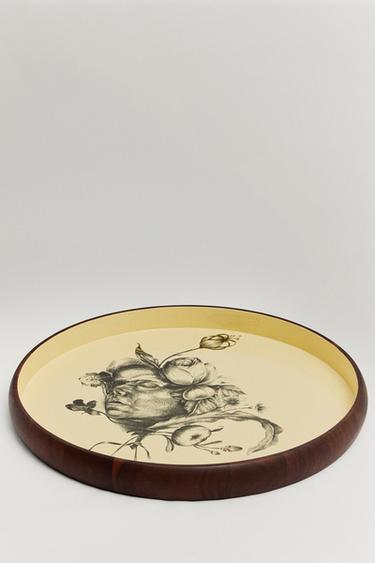 THE ALDIQUÀ ROUND TRAY — Cream 1