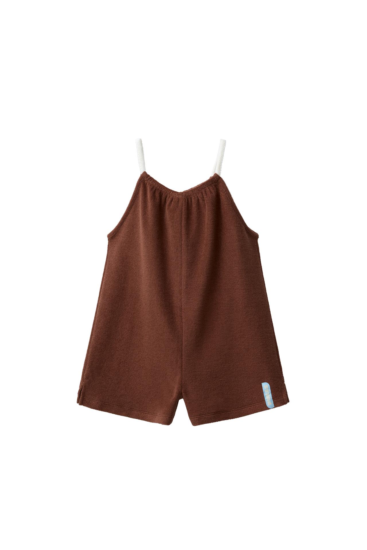 КОРОТКИЙ КОМБИНЕЗОН ИЗ МАХРОВОЙ ТКАНИ PUKAS SURF