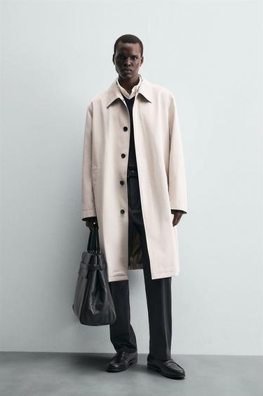 LEATHER PENNY LOAFERS - Black by Zara
