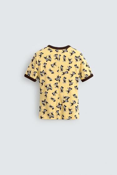 T-SHIRT MORTY + FERDY HARRY LAMBERT FOR ZARA X DISNEY - Jaune de Zara - Image 2