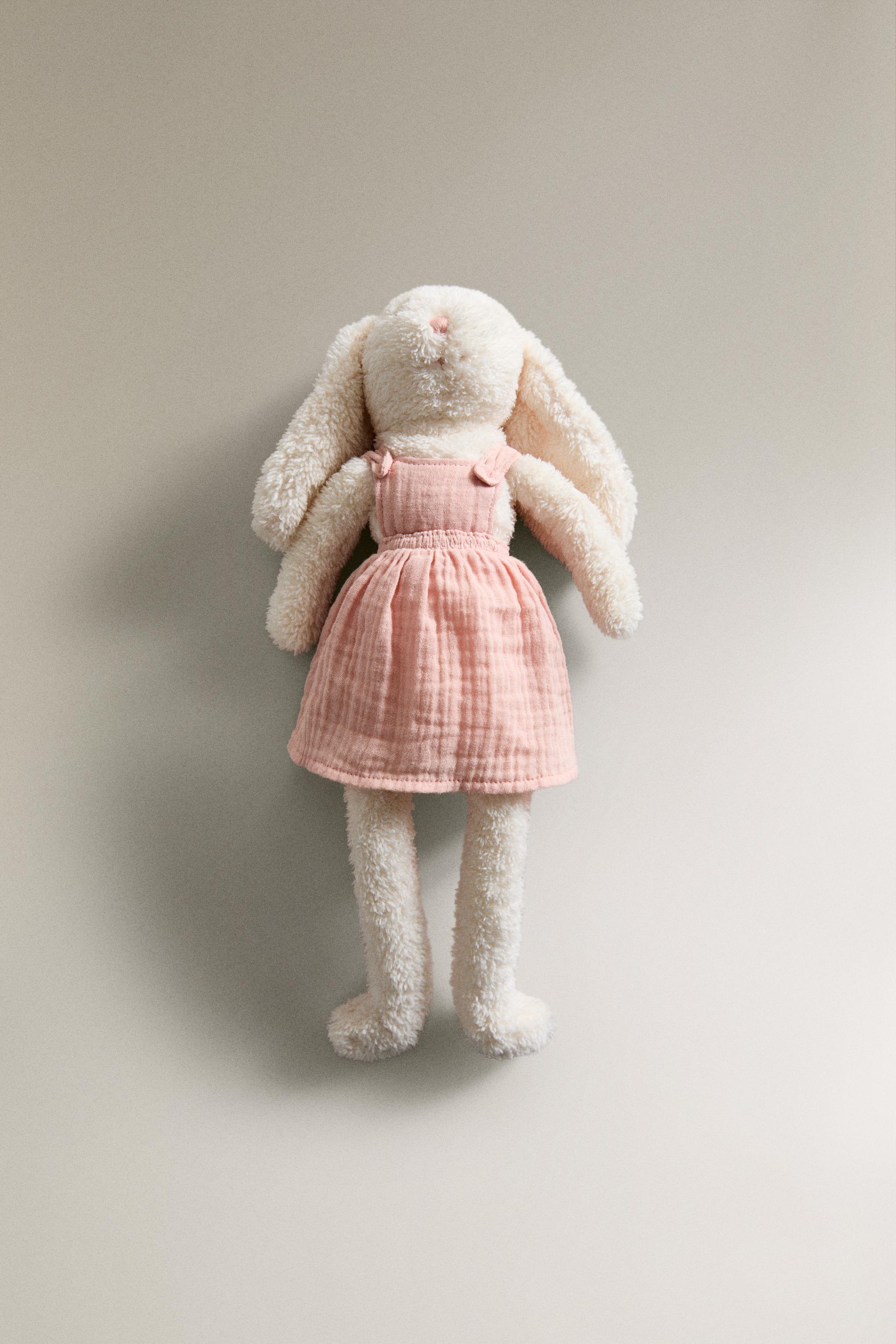 Детские мягкие игрушки Zara RABBIT PLUSH TOY — фото 5