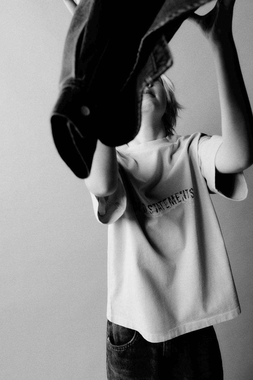 Camiseta manga larga con felpa para Mujer TEX