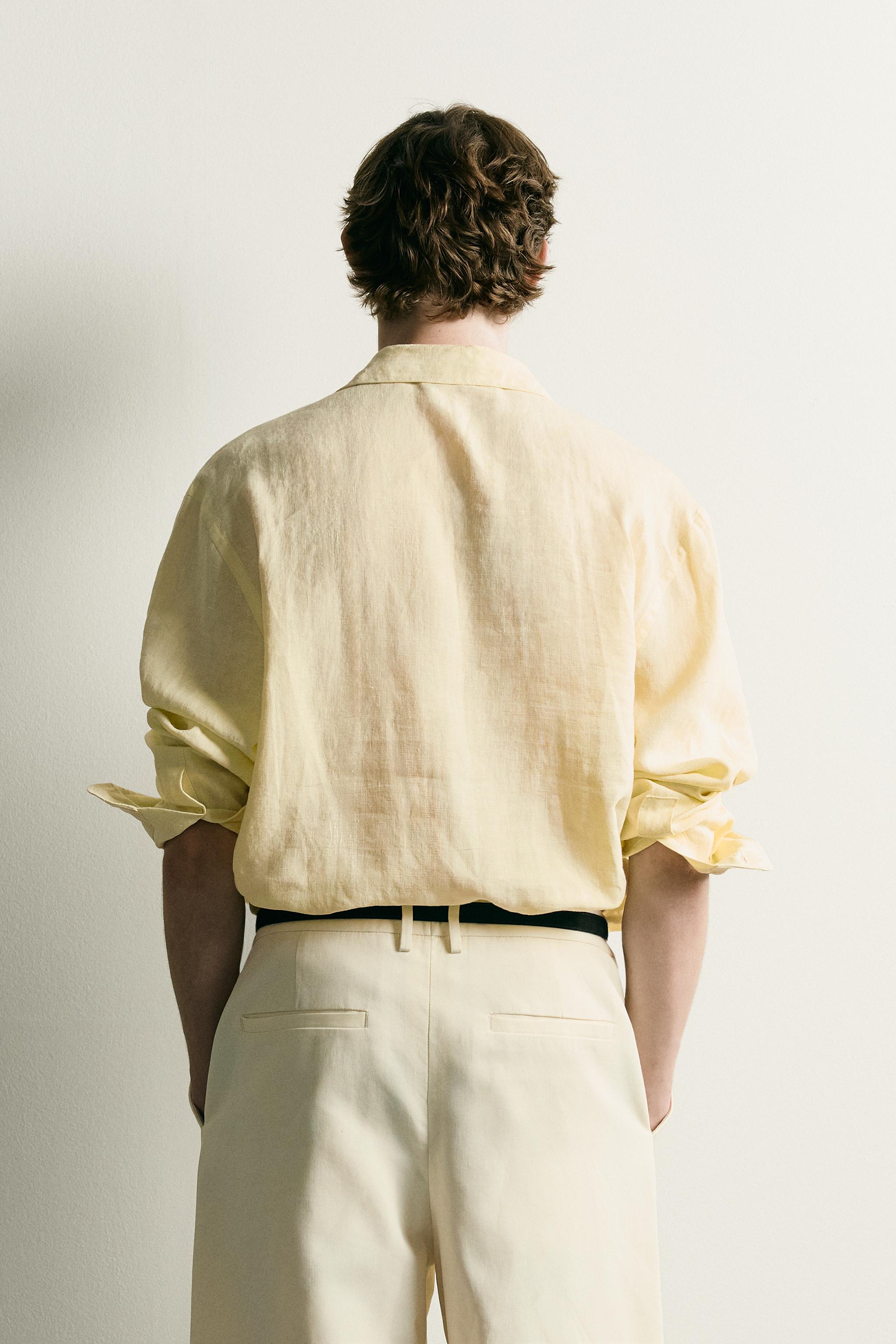 100% LINEN POLO SHIRT