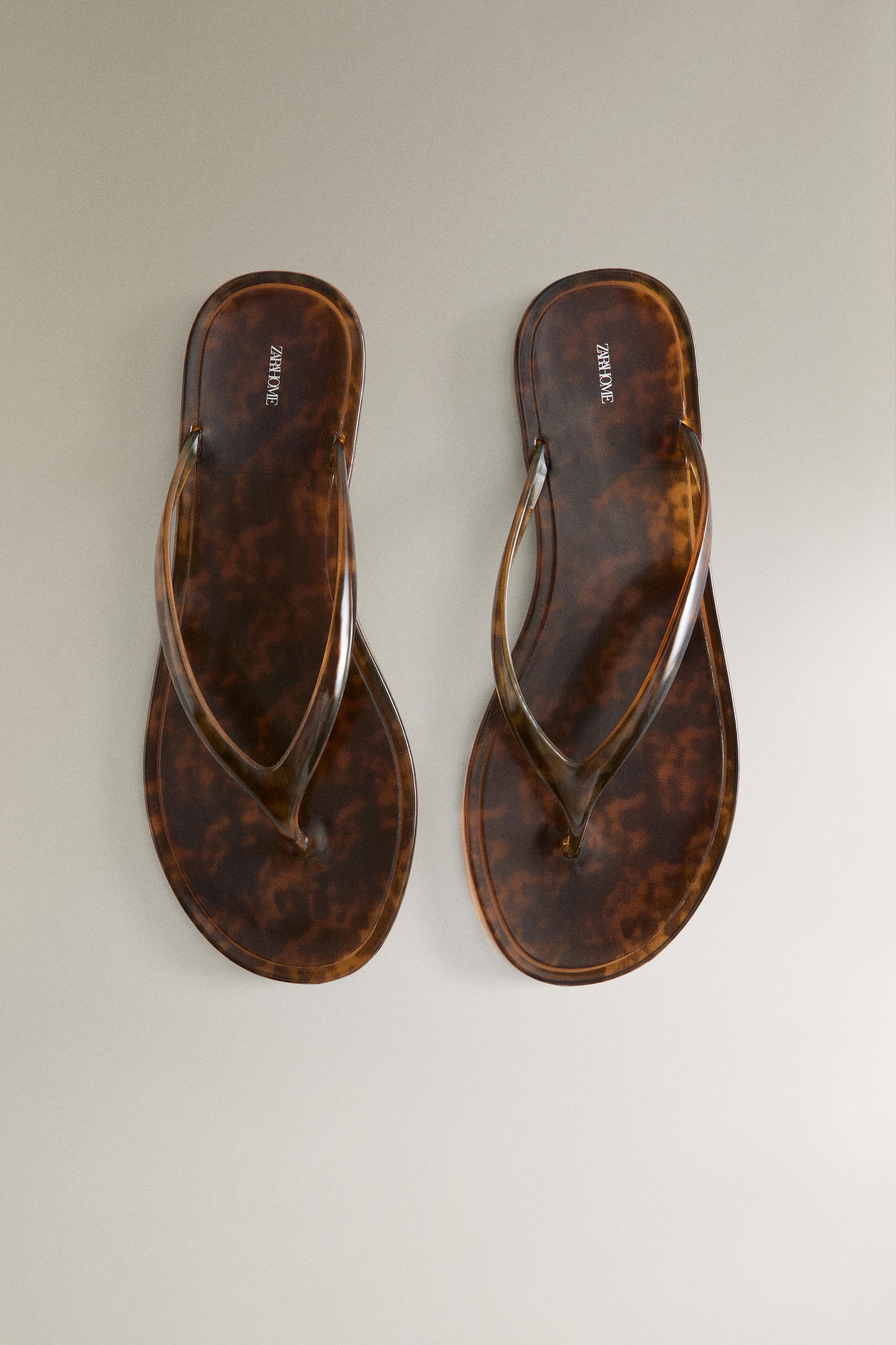 Женские сандалии Zara FLAT JELLY SANDALS — фото 2