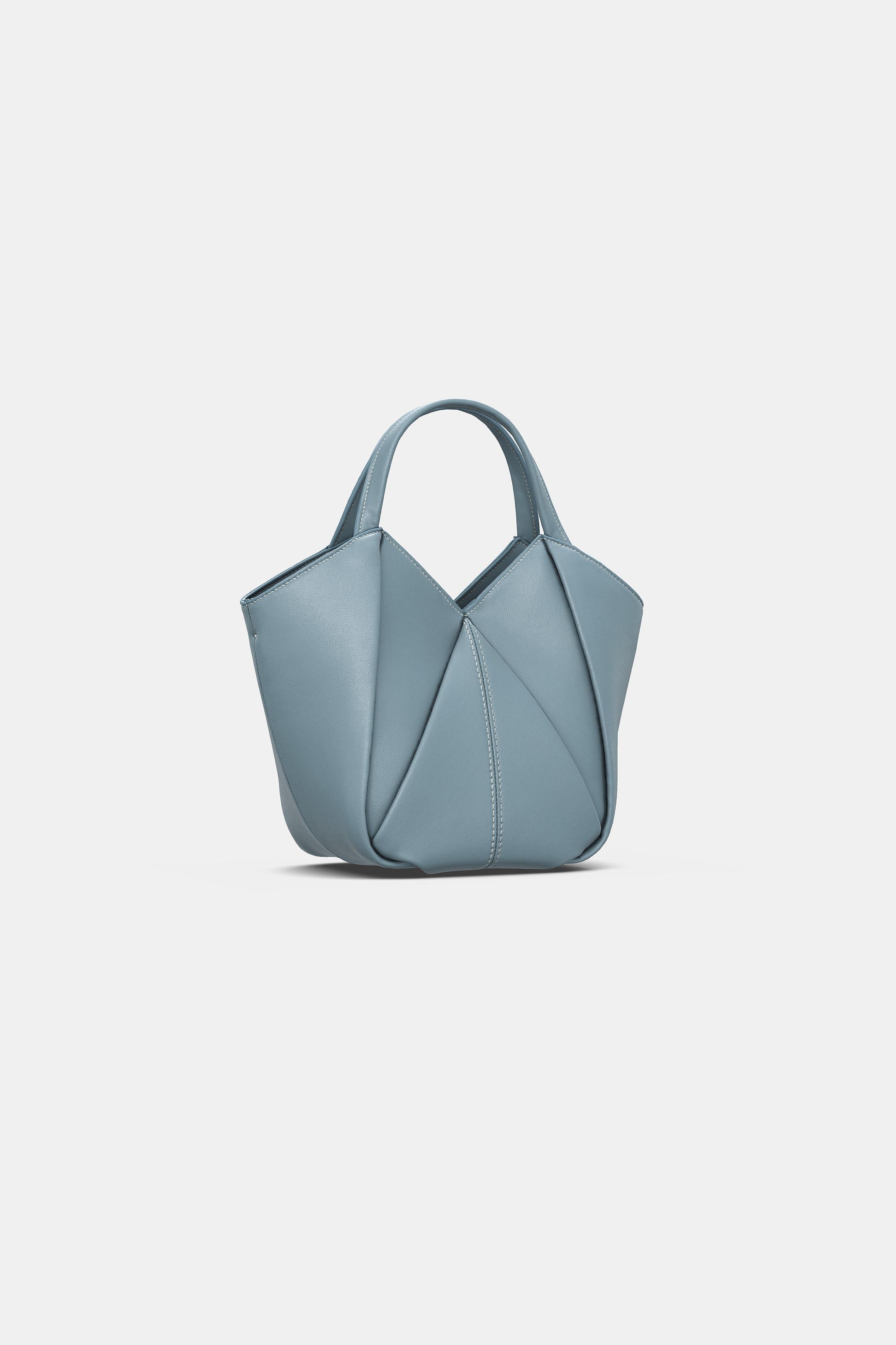 ミニトートバッグ - ブルー | ZARA Japan / 日本