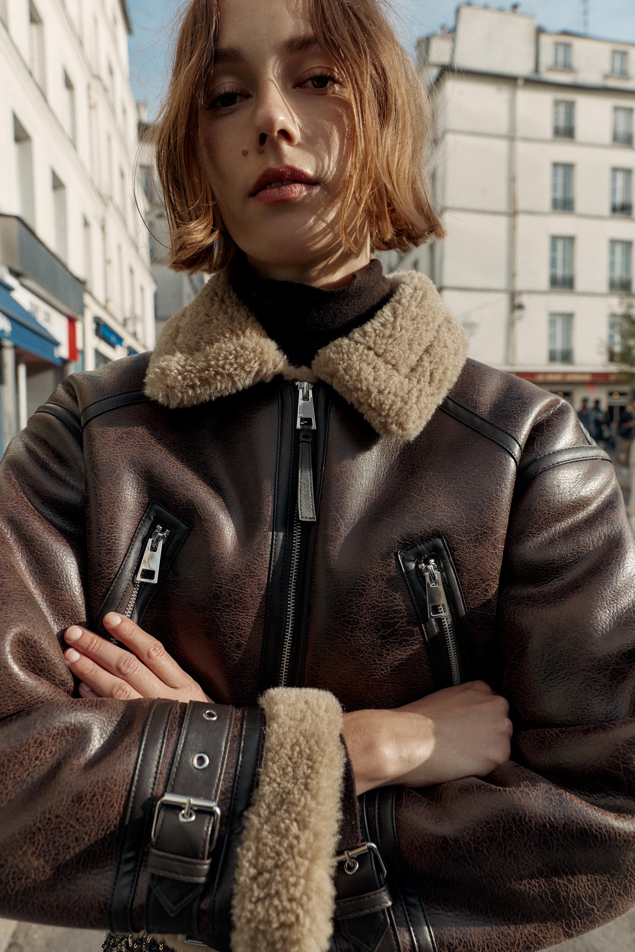 ZARA アウター クロップドジャケット – レディース | ZARA 日本