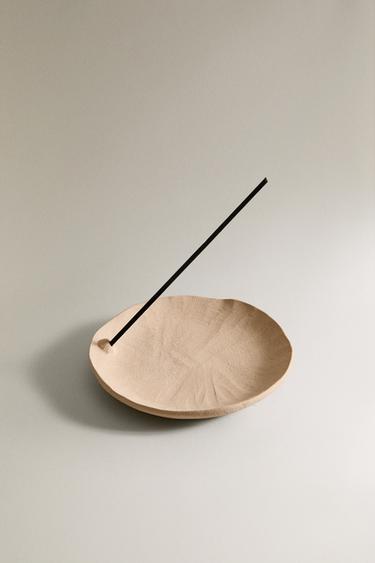 PORTE-ENCENS CÉRAMIQUE COUPELLE - Beige de Zara - Image 3