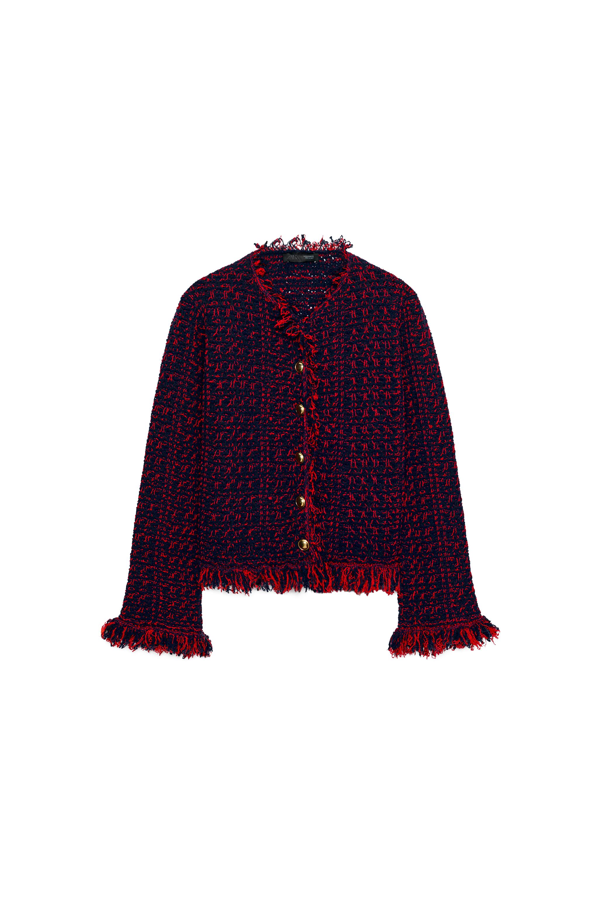 CHAQUETA PUNTO ESTRUCTURA DESFLECADA