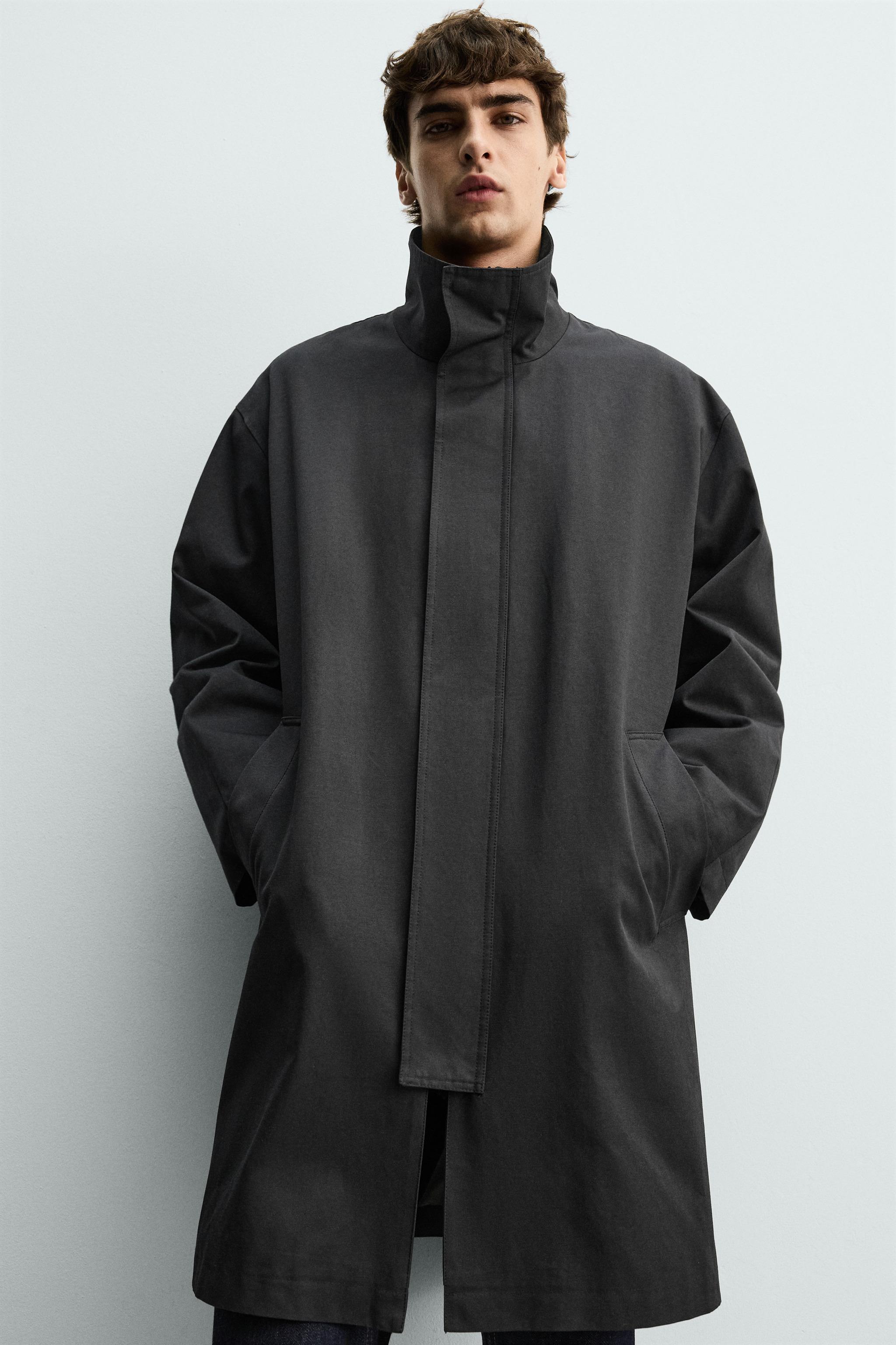 RELAXED FIT PARKA - Black | ZARA Canada