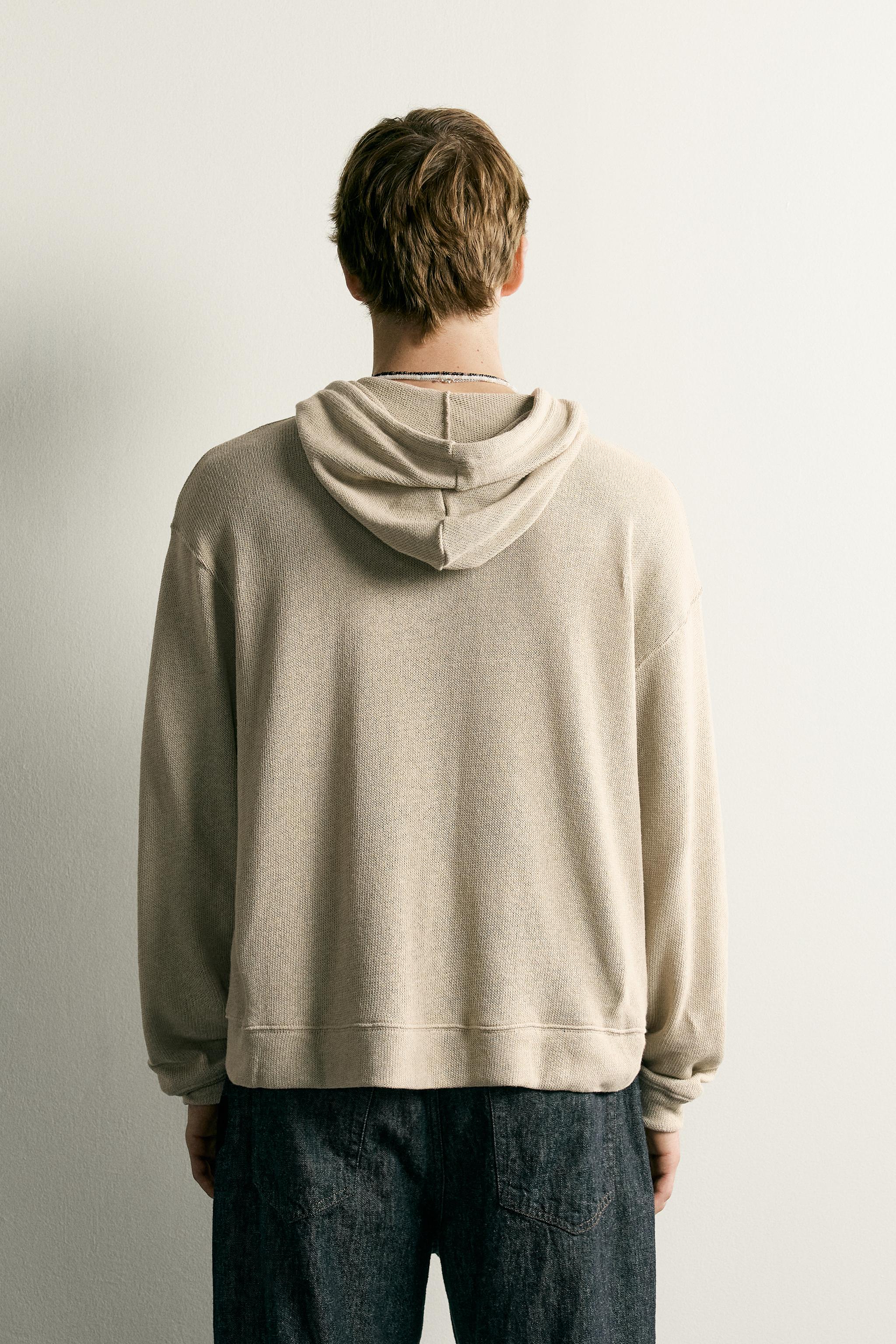 Мужские худи Zara RELAXED FIT KNIT — фото 3