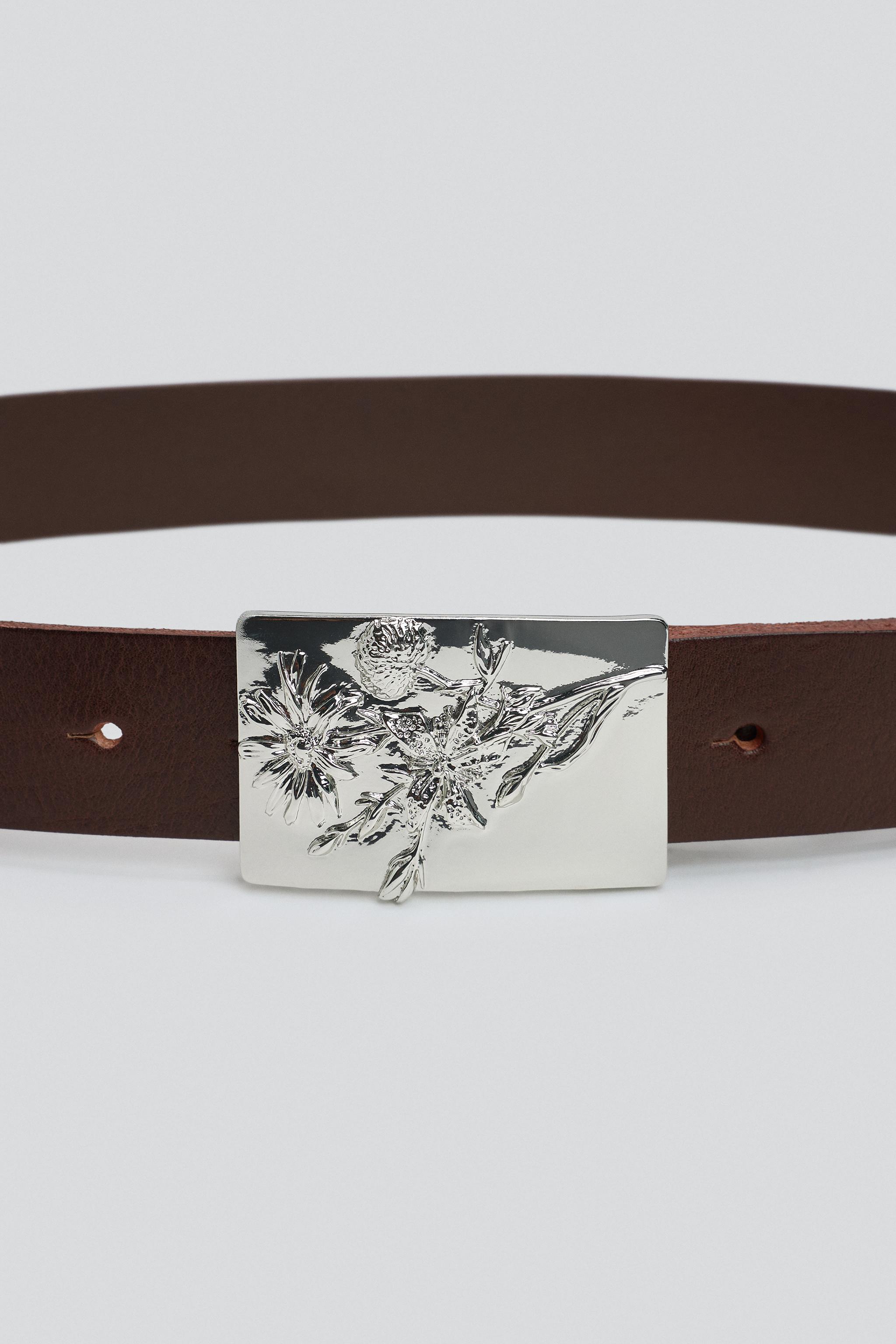 CEINTURE CUIR 100% BOUCLE RECTANGULAIRE PLAQUE