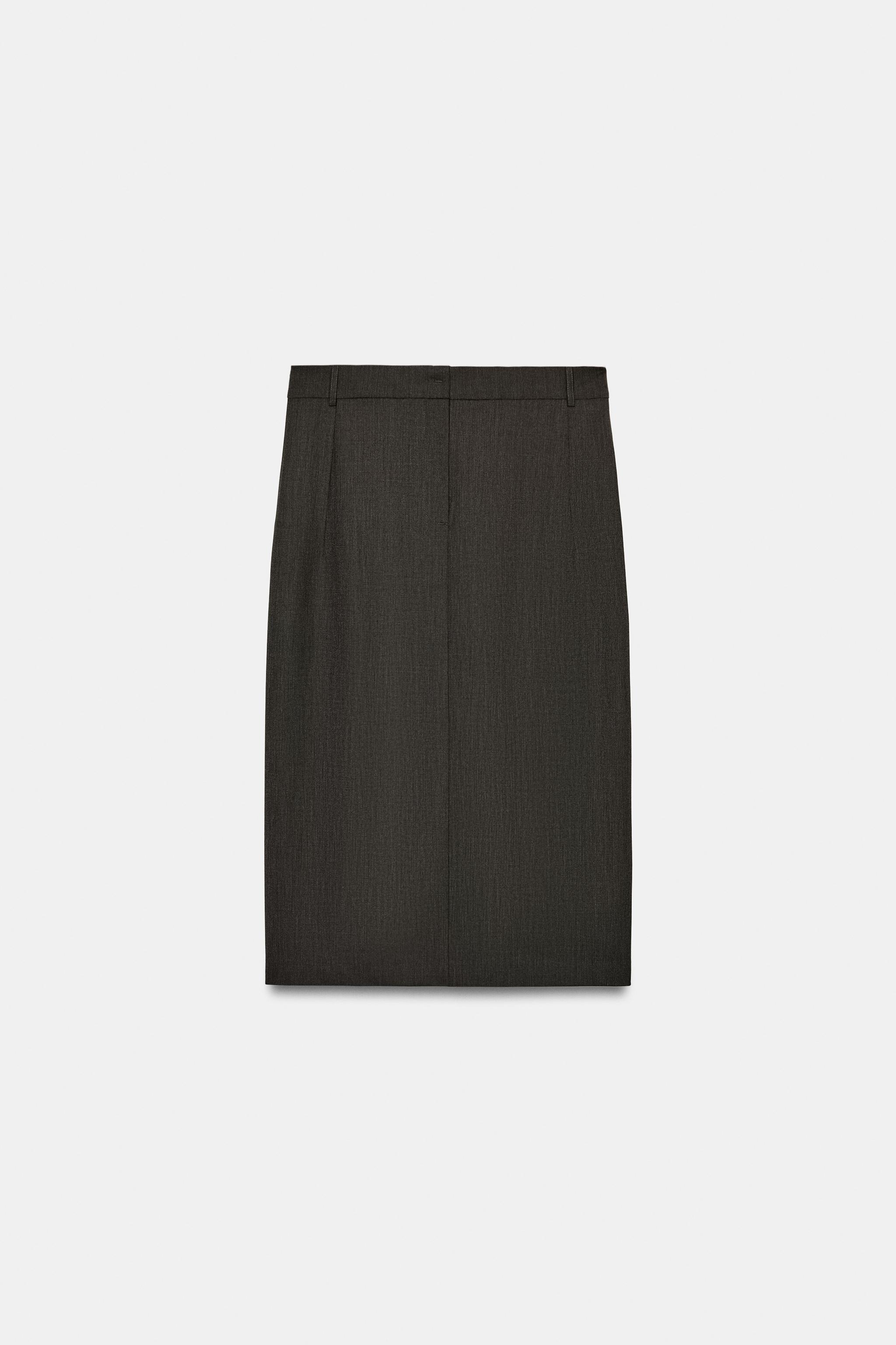 ZW COLLECTION STRAIGHT MIDI SKIRT