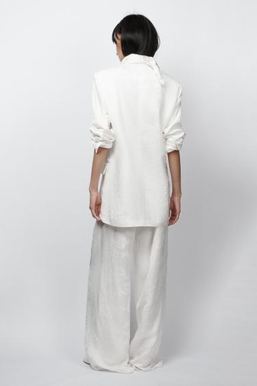 ENSEMBLE BLAZER ET PANTALON JACQUARD ZW COLLECTION LIMITED EDITION -  de Zara - Image 2