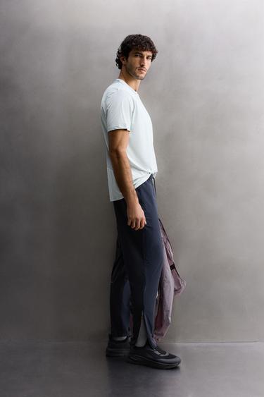 PANTALON TECHNIQUE COLOR BLOCK - Bleu marine de Zara - Image 3