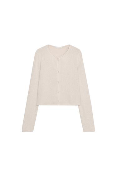 LONG SLEEVE BUTTONED JACKET - Beige by Zara