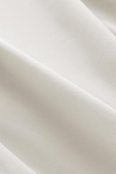 DRAP-HOUSSE SATIN | 30 CM DE HAUT (300 FILS) - Blanc de Zara - Image 3