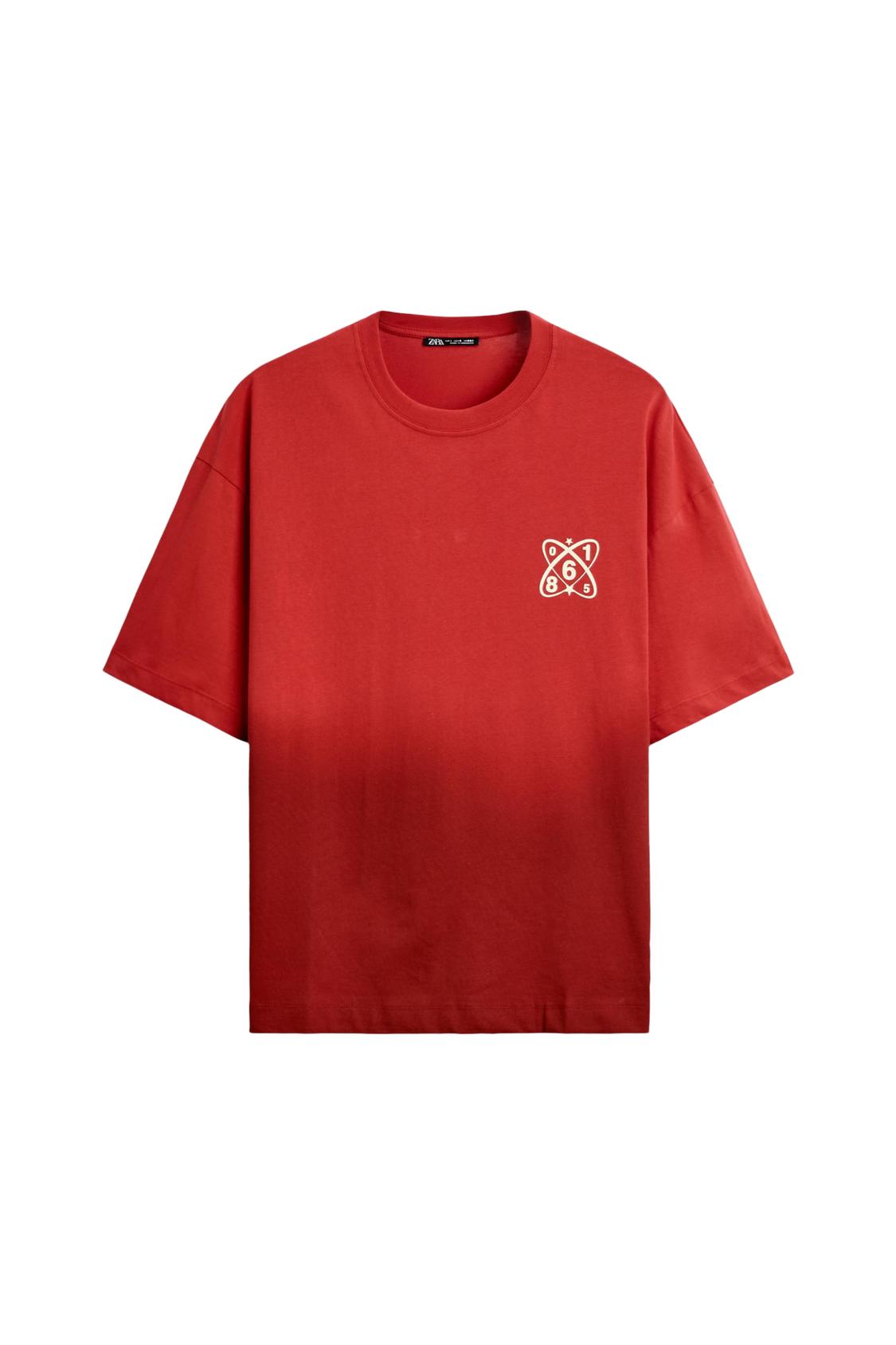 FADED PRINT T-SHIRT - Image 4