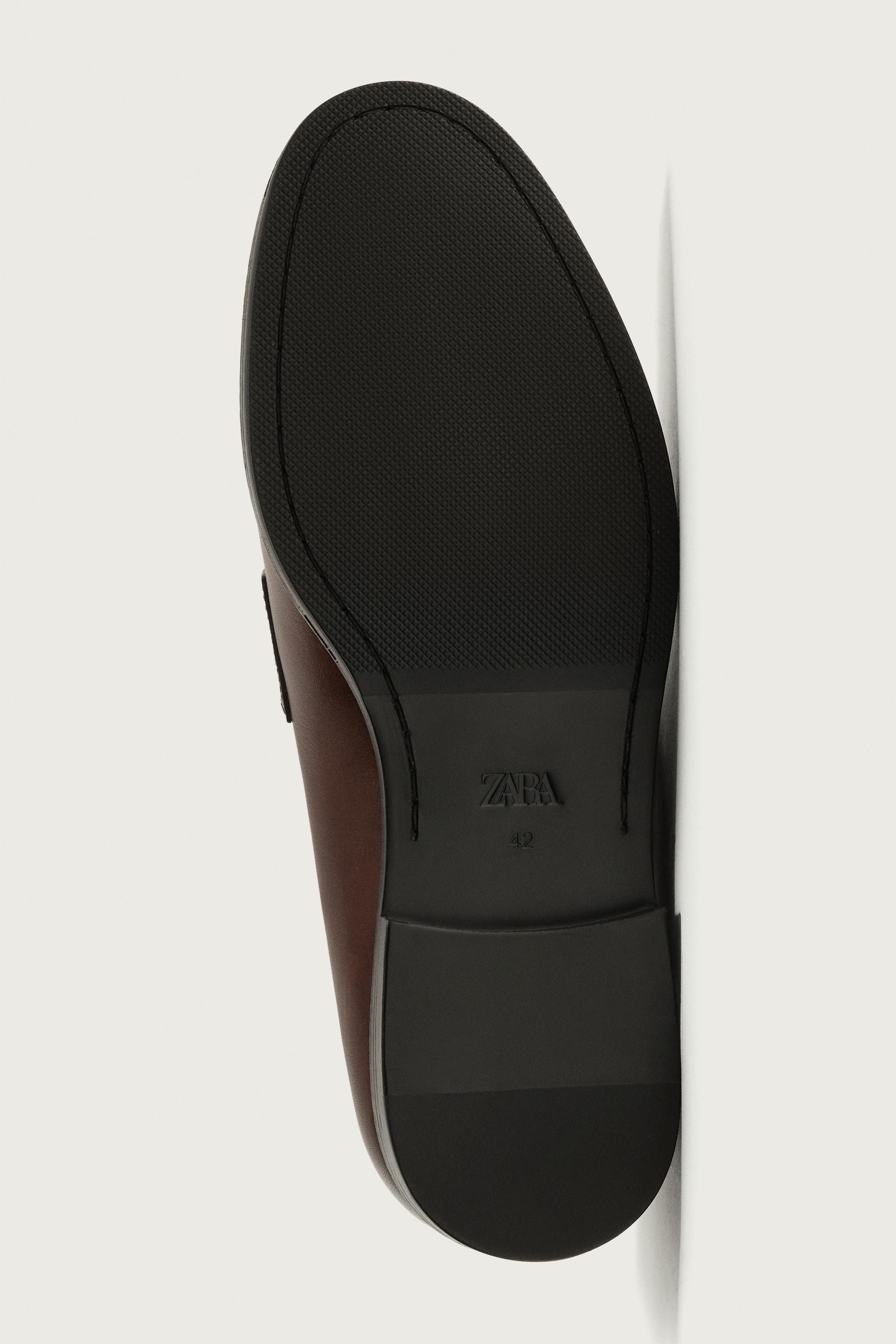 LEATHER PENNY LOAFERS