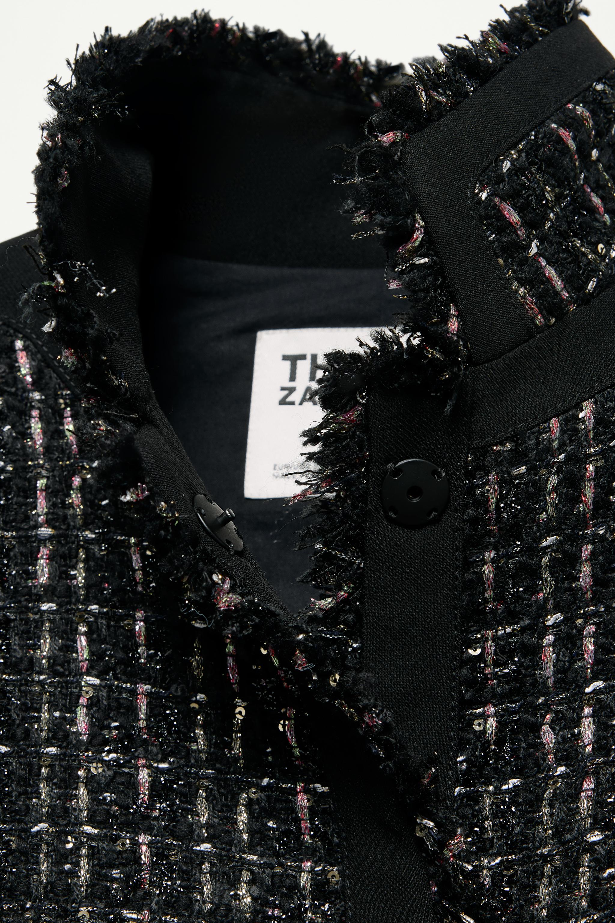 ウール混ジャケット - THE ITEM ZARA WOMAN - ブラック | ZARA Japan