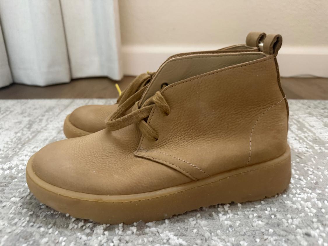 KIDS/ CLARKS® x ZARA LEATHER ANKLE BOOTS - Image 3