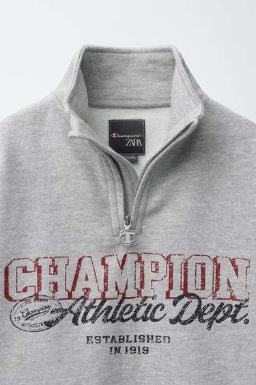 CHAMPION ® X ZARA SLOGAN SWEATSHIRT - Grey marl by Zara - Image 2