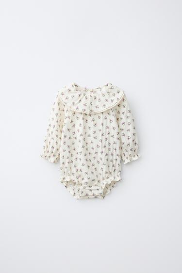 Zaras BLOMMIG BODY - Rosa - Bild 0