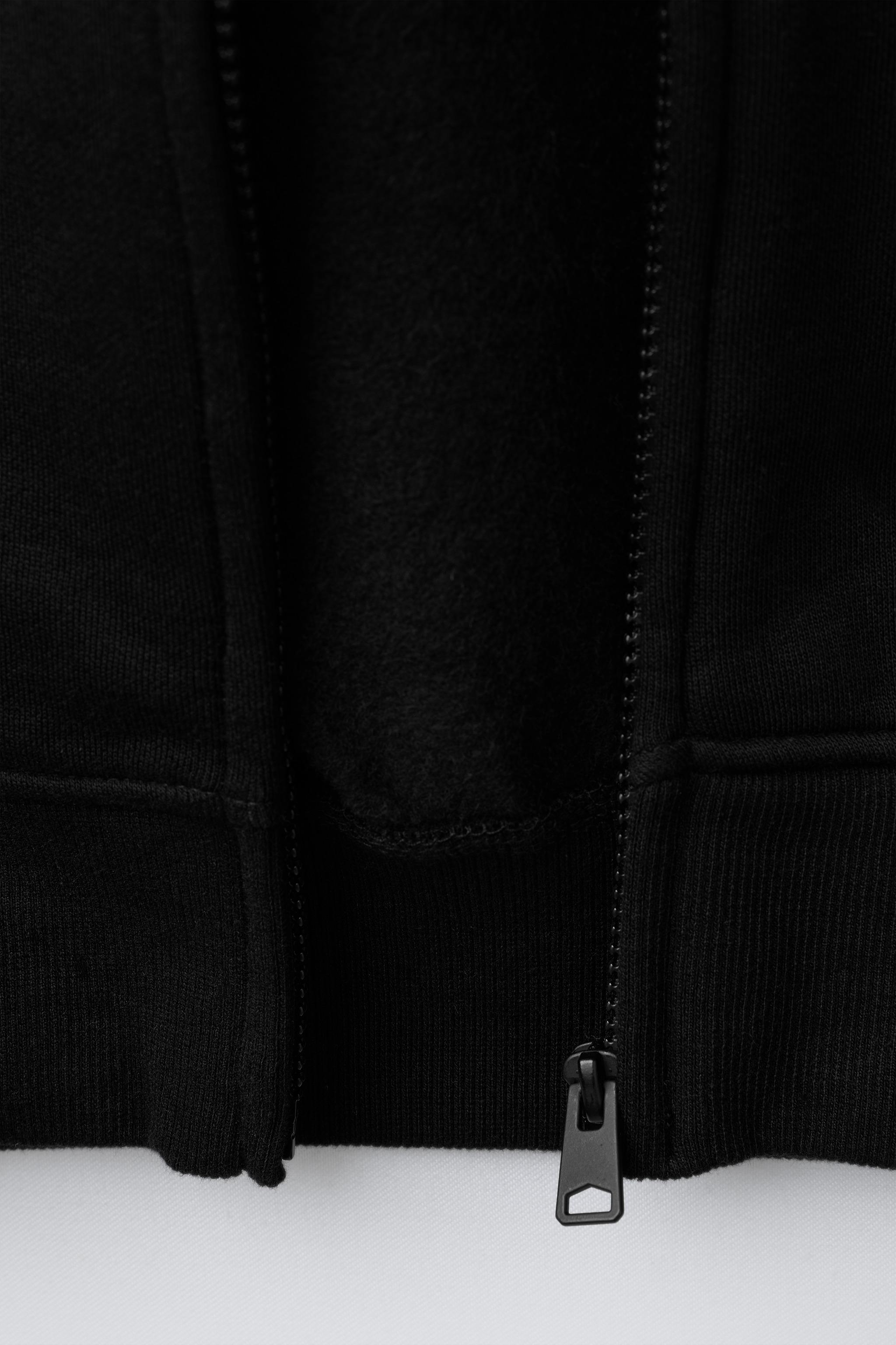 Детские худи Zara PLUSH ZIPPERED SWEATSHIRT — фото 5