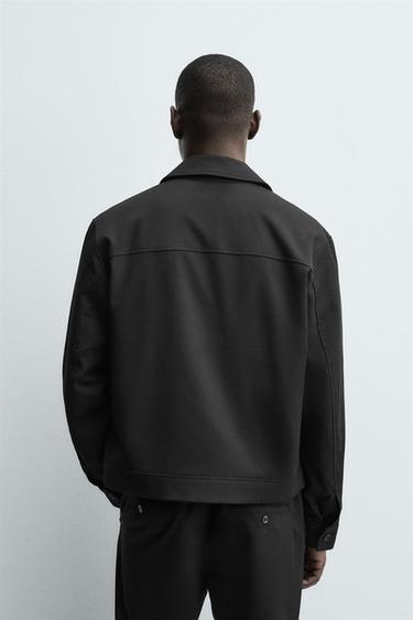 SURCHEMISE REGULAR FIT - Noir de Zara - Image 2