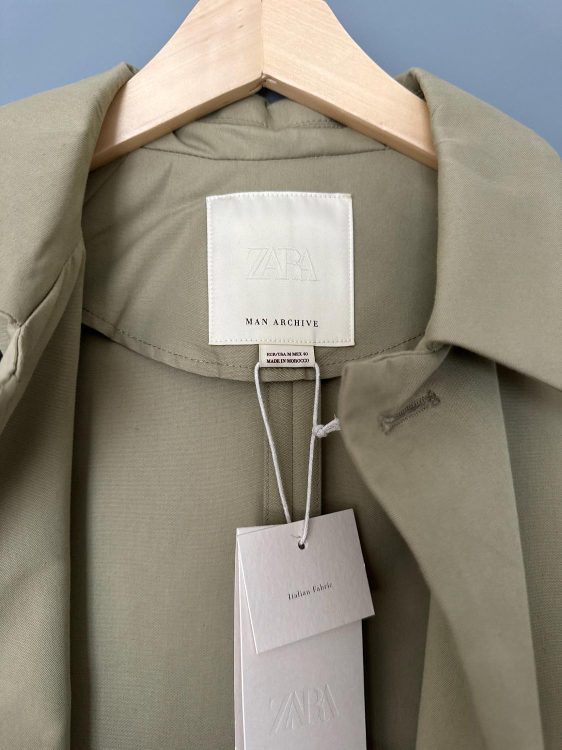 RELAXED FIT TRENCH COAT - Image 5