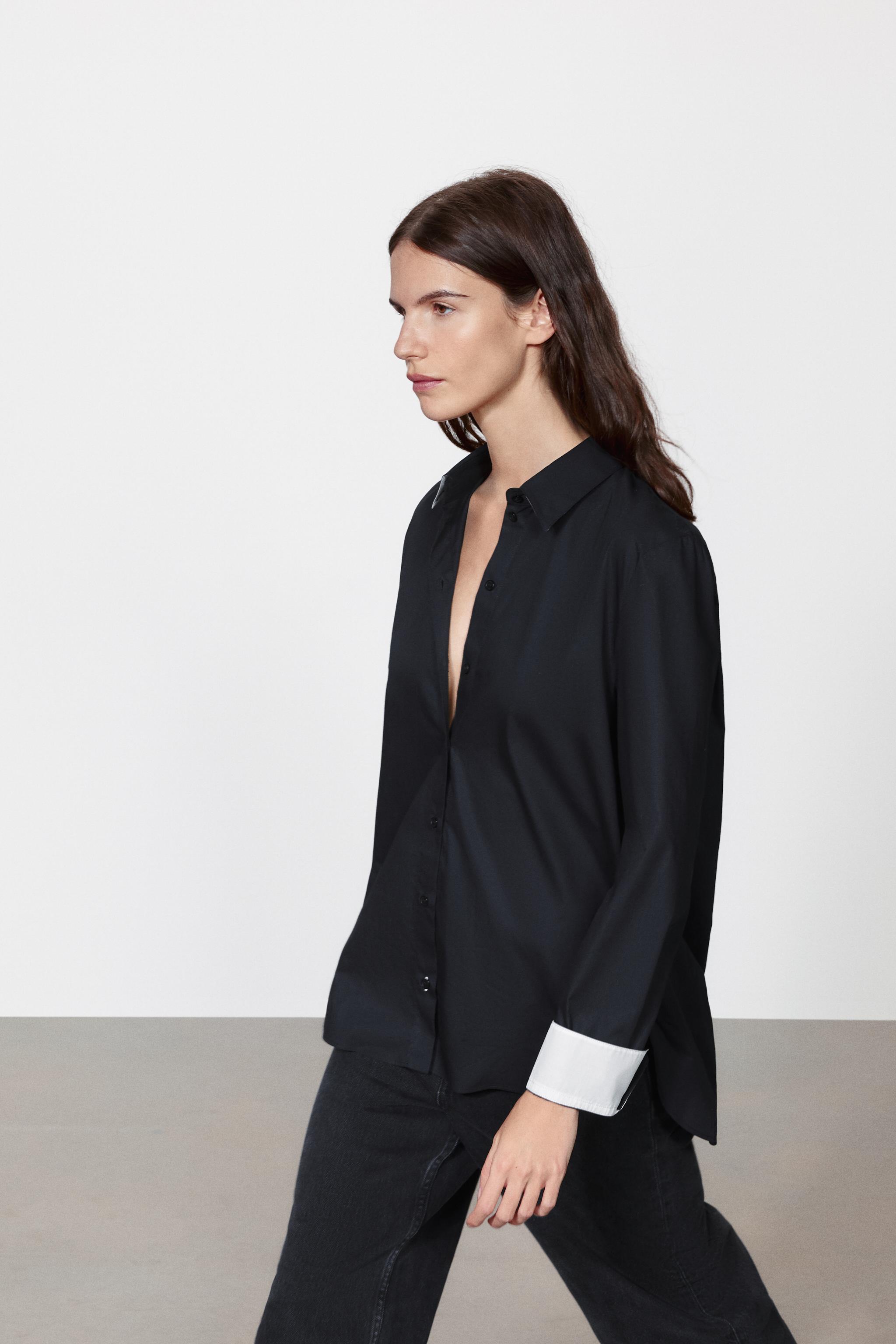 ZW COLLECTION CONTRAST SHIRT