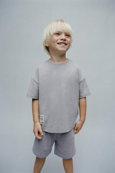 LABEL JOGGING SET - Light grey by Zara