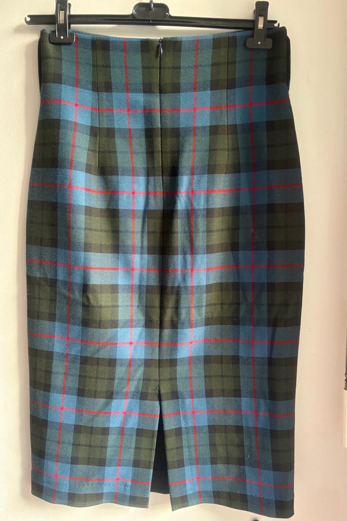CHECKED SKIRT - Image 2