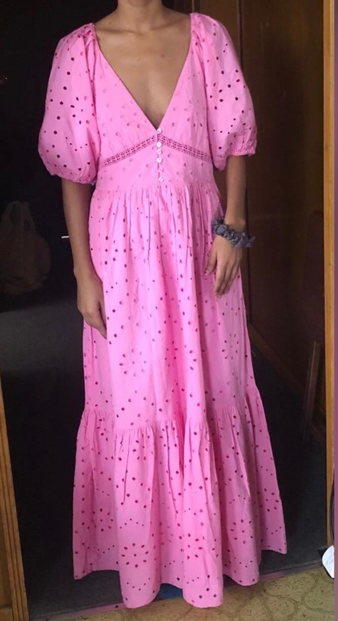 OPENWORK EMBROIDERED DRESS - Image 3