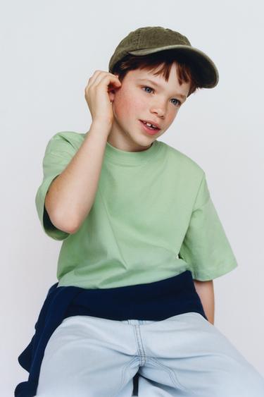 T-SHIRT LISA - Verde-claro da Zara