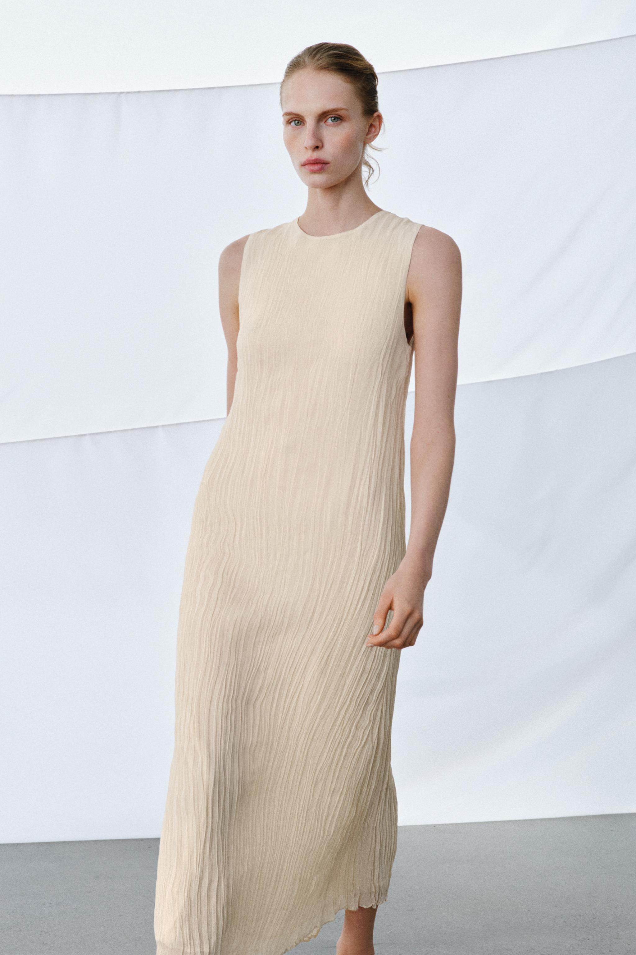 COMBINATION DRESS WITH DETACHABLE OVERLAY ZW COLLECTION